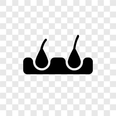 Saydam arka plan üzerinde balmumu şeffaflık logo kavramı izole balmumu vektör simgesi