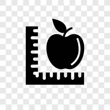 Saydam arka plan üzerinde Fitness şeffaflık logo kavramı izole fitness vektör simgesi