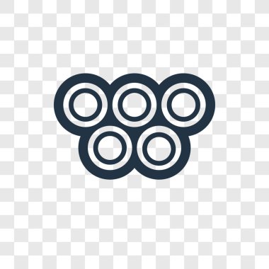 Saydam arka plan üzerinde Olimpiyat Oyunları şeffaflık logo kavramı izole Olimpiyat Oyunları vektör simgesi