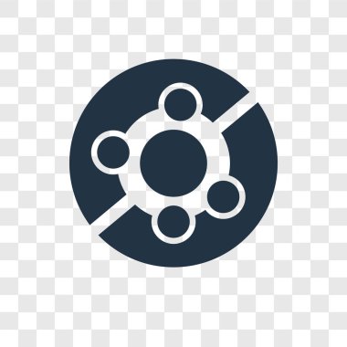 Yasaklı vektör simgesi üzerinde şeffaf arka plan izole, şeffaflık logo kavramı yasaklandı