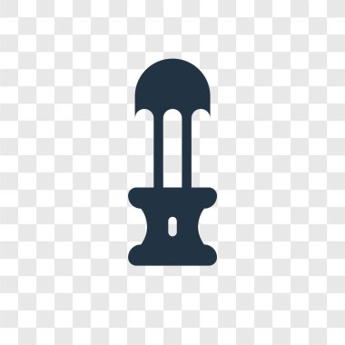 Saydam arka plan üzerinde Yunan şeffaflık logo kavramı izole Yunan vektör simgesi