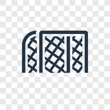 Saydam arka plan üzerinde hedef şeffaflık logo kavramı izole hedef vektör simgesi