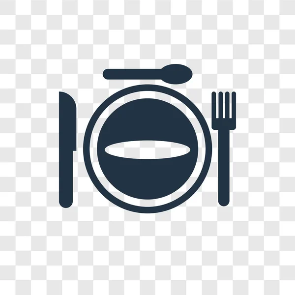 Εστιατόριο Εικονίδιο Διάνυσμα Απομονώνονται Διαφανές Φόντο Εστιατόριο Διαφάνεια Λογότυπο Έννοια — Διανυσματικό Αρχείο