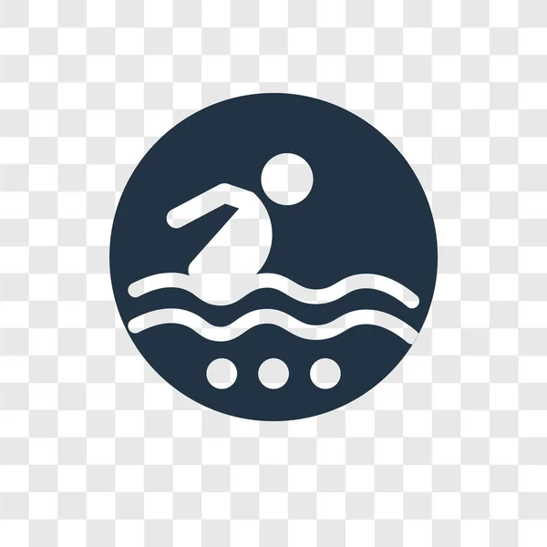 Kein Schwimmvektorsymbol Isoliert Auf Transparentem Hintergrund Kein Schwimmtransparenz Logo Konzept — Stockvektor
