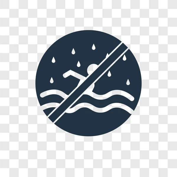Schwimmen Vektor Symbol Isoliert Auf Transparentem Hintergrund Schwimmen Transparenz Logo — Stockvektor
