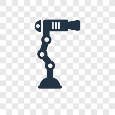 Saydam arka plan üzerinde Cctv şeffaflık logo kavramı izole Cctv vektör simgesi