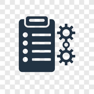 Saydam arka plan üzerinde Pano şeffaflık logo kavramı izole Pano vektör simgesi