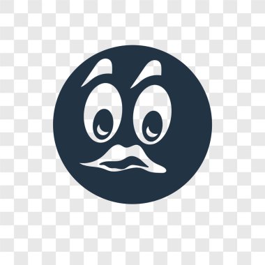 Saydam arka plan üzerinde basınç şeffaflık logo kavramı izole basınç vektör simgesi