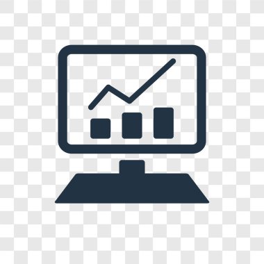 Saydam arka plan üzerinde Web sitesi şeffaflık logo kavramı izole Web sitesi vektör simge