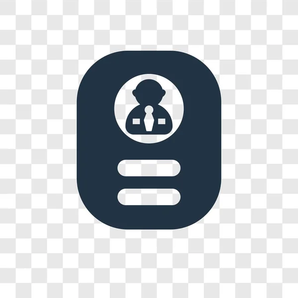 Векторна Піктограма Резюме Ізольована Прозорому Фоні Концепція Логотипу Прозорості Резюме — стоковий вектор