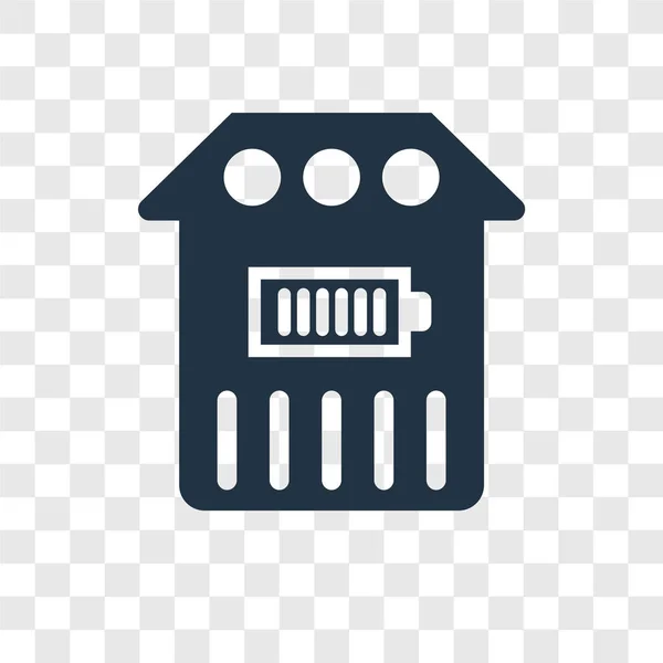 Home Vektor Symbol Isoliert Auf Transparentem Hintergrund Home Transparenz Logo — Stockvektor