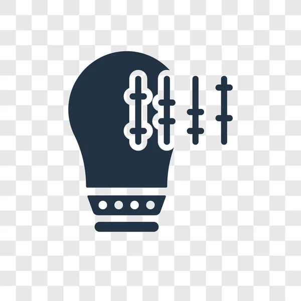 Icône Vecteur Électricité Isolée Sur Fond Transparent Concept Logo Transparence — Image vectorielle