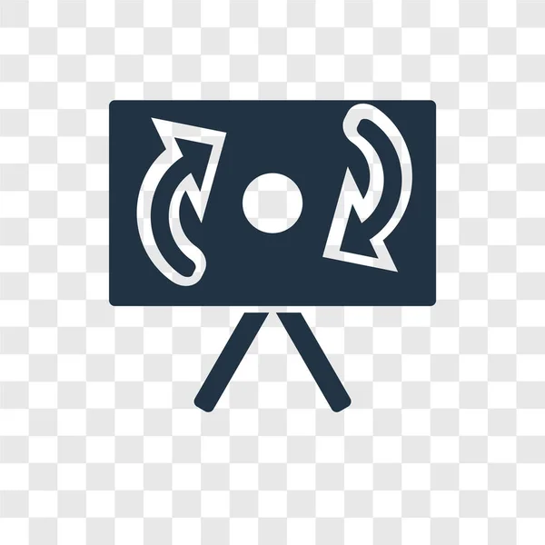 Planungs Vektor Symbol Isoliert Auf Transparentem Hintergrund Planungs Transparenz Logo — Stockvektor