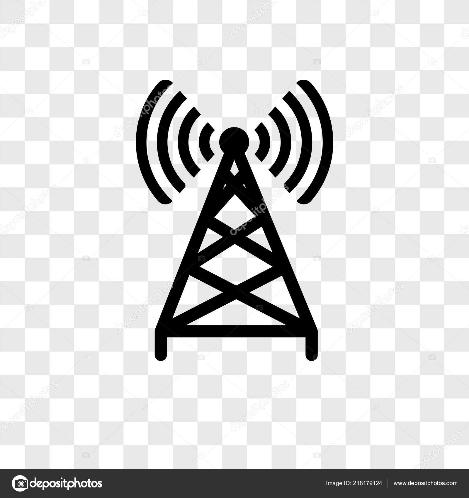 Antenna Icon Trendy Design Style Antenna Icon Isolated ...