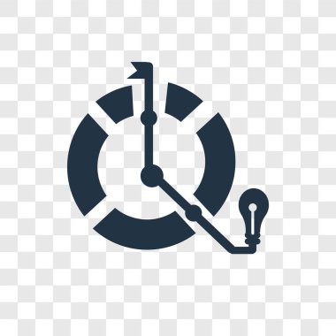 Saydam arka plan üzerinde hedef şeffaflık logo kavramı izole hedef vektör simgesi