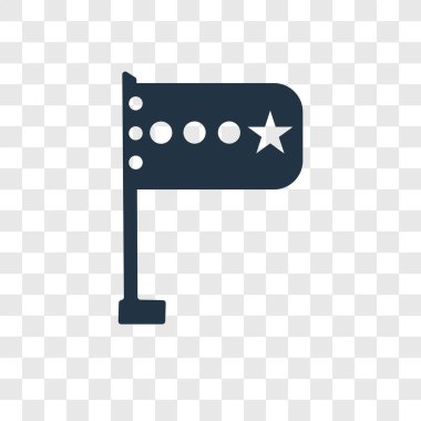 Saydam arka plan üzerinde Panel şeffaflık logo kavramı izole paneli vektör simgesi