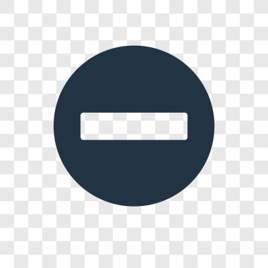 Saydam arka plan üzerinde uyarı şeffaflık logo kavramı izole uyarı vektör simgesi