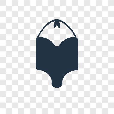 Saydam arka plan üzerinde mayo şeffaflık logo kavramı izole mayo vektör simgesi