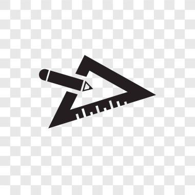 Saydam arka plan üzerinde Set kare şeffaflık logo kavramı izole set kare vektör simgesi