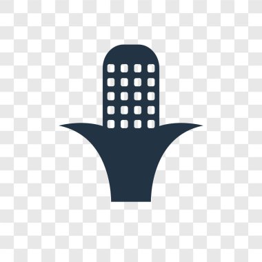 Saydam arka plan üzerinde Mısır şeffaflık logo kavramı izole Mısır vektör simgesi