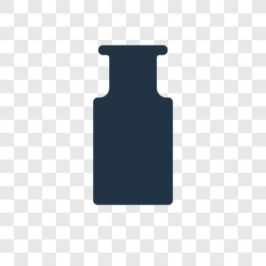 Saydam arka plan üzerinde süt şeffaflık logo kavramı izole süt vektör simgesi