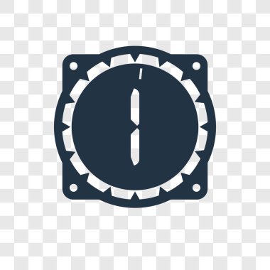 Saydam arka plan üzerinde zaman şeffaflık logo kavramı izole zaman vektör simgesi