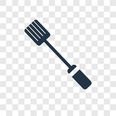 modaya uygun bir tasarım tarzı kürek simgesi. saydam arka plan üzerinde izole simgesi kürek. kürek vektör simgesi basit ve modern düz simgesi web sitesi, mobil, logo, app, UI. simge vektör çizim, Eps10 kürek.