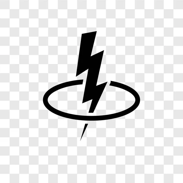 Піктограма Енергетичного Вектора Ізольована Прозорому Фоні Концепція Логотипу Прозорості Енергії — стоковий вектор