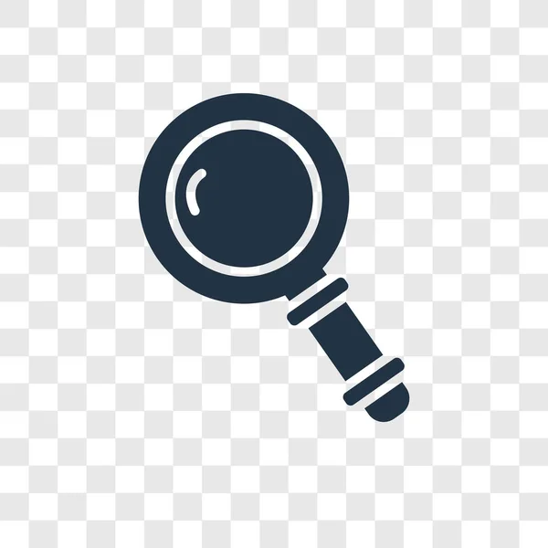Finden Vektor Symbol Isoliert Auf Transparentem Hintergrund Finden Transparenz Logo — Stockvektor