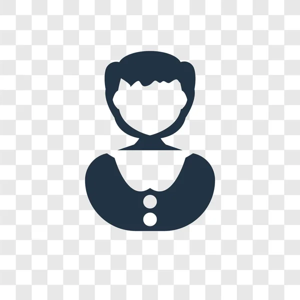 Sekretär Vektor Symbol Isoliert Auf Transparentem Hintergrund Sekretär Transparenz Logo — Stockvektor