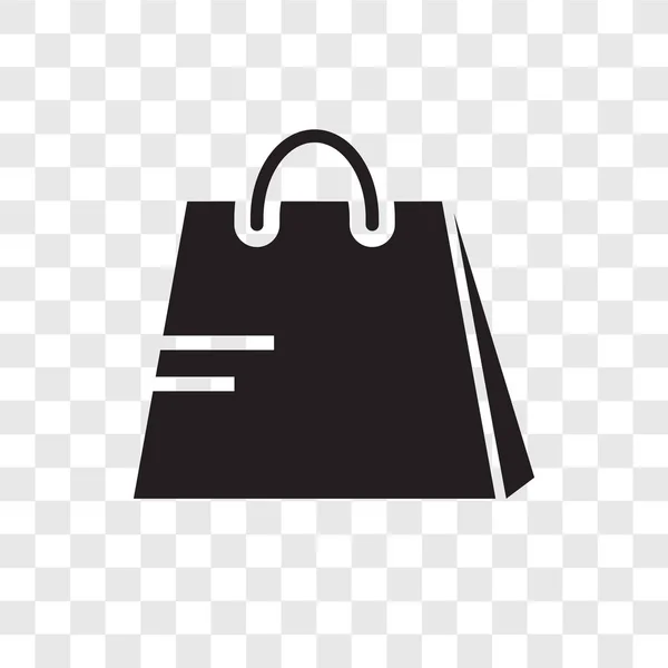 Shopping Cart Vector Icon Isolated Transparent Background Shopping Cart Transparency — Stock Vector