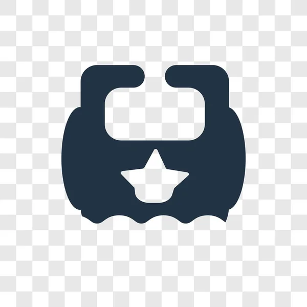 Trägervektorsymbol Isoliert Auf Transparentem Hintergrund Trägertransparenz Logo Konzept — Stockvektor