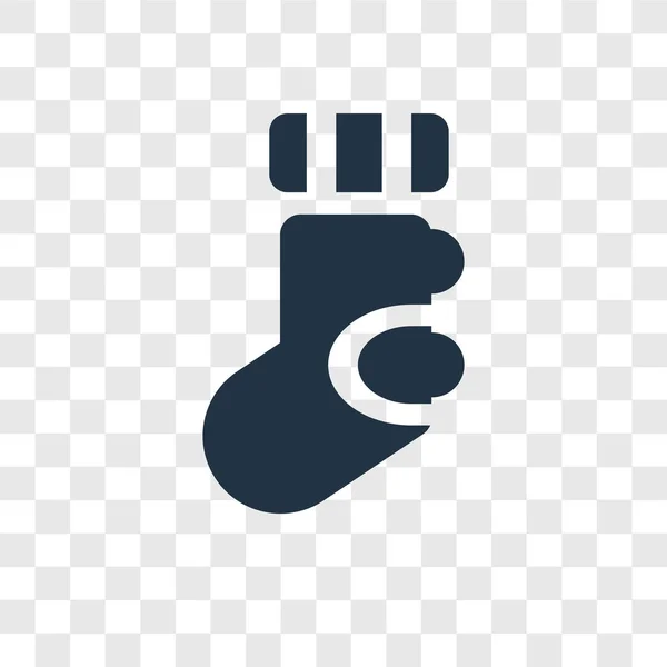 Κάλτσες Διάνυσμα Εικονίδιο Που Απομονώνονται Διαφανές Φόντο Κάλτσες Διαφάνεια Λογότυπο — Διανυσματικό Αρχείο