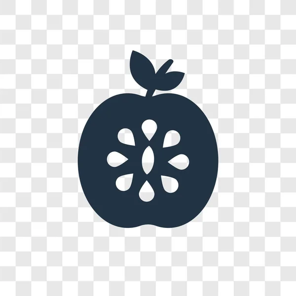Εικονίδιο Του Φορέα Μήλα Απομονώνονται Διαφανές Φόντο Μήλα Διαφάνεια Λογότυπο — Διανυσματικό Αρχείο