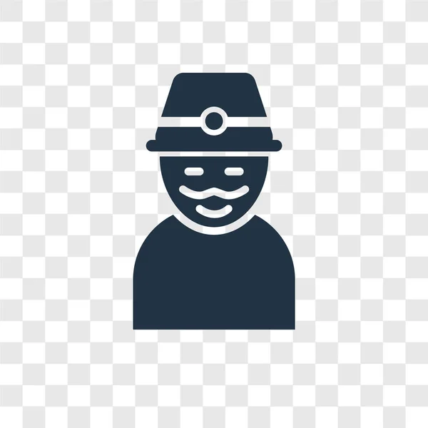 Pilgrim Vector Icon Isolated Transparent Background Pilgrim Transparency Logo Concept Royalty Free Stock Illustrations