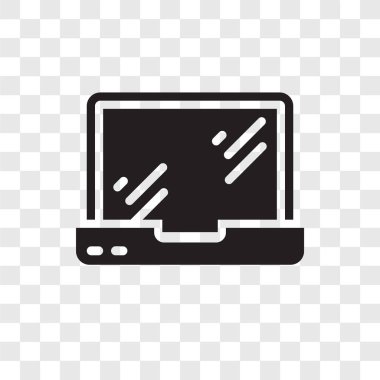 modaya uygun bir tasarım tarzı MacBook simgesi. saydam arka plan üzerinde izole macbook simgesi. MacBook vektör simgesi basit ve modern düz simgesi web sitesi, mobil, logo, app, UI. MacBook simge vektör çizim, Eps10.