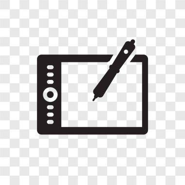 modaya uygun bir tasarım tarzı Tablet simgesi. saydam arka plan üzerinde izole tablet simgesi. Tablet vektör simgesi basit ve modern düz simgesi web sitesi, mobil, logo, app, UI. Tablet simge vektör çizim, Eps10.