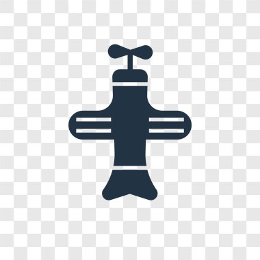 uçak oyuncak simge modaya uygun bir tasarım tarzı. uçak oyuncak simgesi üzerinde şeffaf arka plan izole. uçak oyuncak vektör simgesi basit ve modern düz simgesi web sitesi, mobil, logo, app, UI. uçak oyuncak simge vektör çizim, Eps10.