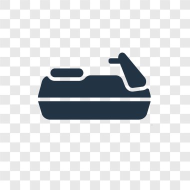 su tekne simgesi modaya uygun bir tasarım tarzı. su tekne simgesi üzerinde şeffaf arka plan izole. su tekne vektör simgesi basit ve modern düz simgesi web sitesi, mobil, logo, app, UI. su tekne simge vektör çizim, Eps10.