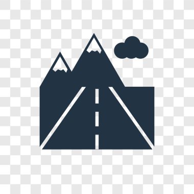 modaya uygun bir tasarım tarzı manzara kutsal kişilerin resmi. saydam arka plan üzerinde izole peyzaj simgesi. manzara vektör simgesi basit ve modern düz simgesi web sitesi, mobil, logo, app, UI. yatay simge vektör çizim, Eps10.