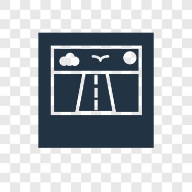 modaya uygun bir tasarım tarzı Polaroid simgesi. polaroid simgesi üzerinde şeffaf arka plan izole. Polaroid vektör simgesi basit ve modern düz simgesi web sitesi, mobil, logo, app, UI. Polaroid simge vektör çizim, Eps10.