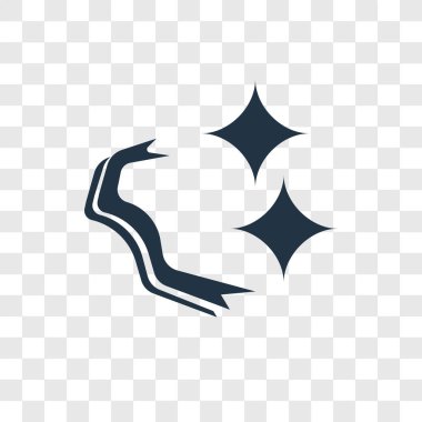 Kurdele simgesi modaya uygun bir tasarım tarzı. Kurdele simgesi üzerinde şeffaf arka plan izole. Kurdele simgesi basit vektör ve modern düz UI uygulaması, web sitesi, mobil, logo, sembol. Kurdele simgesi vektör çizim, Eps10.