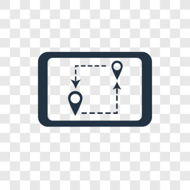modaya uygun bir tasarım tarzı konumu simgesi. saydam arka plan üzerinde izole konum simgesi. konumu vektör simgesi basit ve modern düz simgesi web sitesi, mobil, logo, app, UI. konumu simge vektör çizim, Eps10.