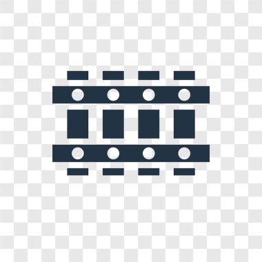 modaya uygun bir tasarım tarzı çit simgesi. saydam arka plan üzerinde izole çit simgesi. çit vektör simgesi basit ve modern düz simgesi web sitesi, mobil, logo, app, UI. çit simge vektör çizim, Eps10.