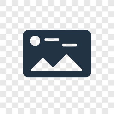 modaya uygun bir tasarım tarzı resim simgesi. resim simgesi üzerinde şeffaf arka plan izole. resim vektör simgesi basit ve modern düz simgesi web sitesi, mobil, logo, app, UI. resim simge vektör çizim, Eps10.
