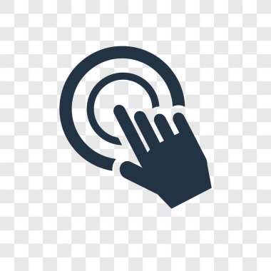 modaya uygun bir tasarım tarzı simgesine dokunun. saydam arka plan üzerinde izole simgesine dokunun. vektör simgesi basit ve modern düz simgesi web sitesi, mobil, logo, app, dokunun UI. simge vektör çizim, Eps10 dokunun.