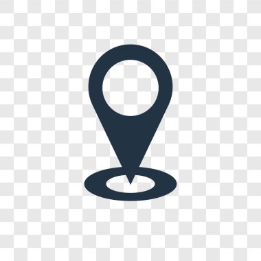 harita simgesi modaya uygun bir tasarım tarzı. harita simgesi üzerinde şeffaf arka plan izole. Harita vektör simgesi basit ve modern düz simgesi web sitesi, mobil, logo, app, UI. harita simge vektör çizim, Eps10.