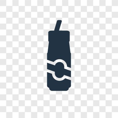 modaya uygun bir tasarım tarzı milkshake simgesi. saydam arka plan üzerinde izole milkshake simgesi. milkshake vektör simgesi basit ve modern düz simgesi web sitesi, mobil, logo, app, UI. milkshake simge vektör çizim, Eps10.