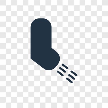 modaya uygun bir tasarım tarzı Inhalator simgesi. saydam arka plan üzerinde izole Inhalator simgesi. Inhalator vektör simgesi basit ve modern düz simgesi web sitesi, mobil, logo, app, UI. Inhalator simge vektör çizim, Eps10.