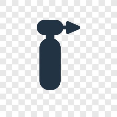 modaya uygun bir tasarım tarzı diş matkap simgesi. Diş matkap simgesi üzerinde şeffaf arka plan izole. Diş matkap vektör simgesi basit ve modern düz simgesi web sitesi, mobil, logo, app, UI. Diş matkap simge vektör çizim, Eps10.